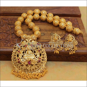 Designer Gold Plated Handmade Necklace Set UC-NEW2780 - Multi - Necklace Set