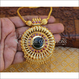 Designer gold plated Kerala Style Necklace M46 - Necklace Set