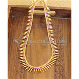 DESIGNER GOLD PLATED KERALA TRADITIONAL NECKLACE UTV515 - necklace set