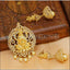 Designer Gold Plated Lakshmi CZ Pendant Set UC-NEW1799