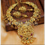 Designer Gold Plated Lakshmi Necklace Set UC-NEW1476