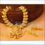 Designer Gold Plated Lakshmi Necklace Set UC-NEW1482