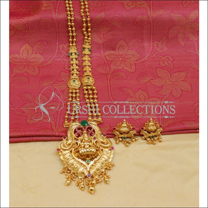Designer Gold Plated Lakshmi Necklace Set UC-NEW2000 - Necklace Set