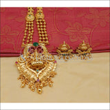 Designer Gold Plated Lakshmi Necklace Set UC-NEW2000 - Necklace Set