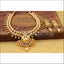 Designer Gold Plated Lakshmi Necklace Set UC-NEW756