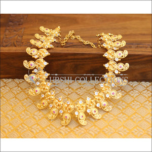 DESIGNER GOLD PLATED MANGO NECKLACE UTV513 - Necklace Set