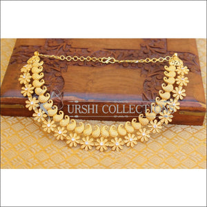 DESIGNER GOLD PLATED MANGO NECKLACE UTV854 - Necklace Set