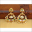 DESIGNER GOLD PLATED  MULTI COLOUR PEACOCK EARRINGS UC-NEW 2826