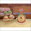 DESIGNER GOLD PLATED MULTI PENDANT SET UC-NEW3055