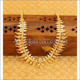 Designer Gold plated necklace M193 - WHITE - Necklace Set