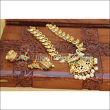 DESIGNER GOLD PLATED NECKLACE SET UC-NEW3245 - Necklace Set
