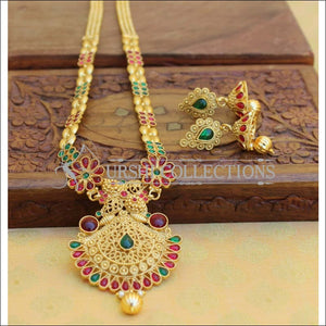 Designer Gold Plated Necklace Set UC-NEW393 - Necklace Set