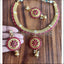 DESIGNER GOLD PLATED NECKLACE SET UTV1083