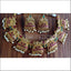 DESIGNER GOLD PLATED NECKLACE SET UTV1102