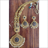 DESIGNER GOLD PLATED NECKLACE SET UTV1107 - Necklace Set