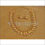DESIGNER GOLD PLATED NECKLACE SET UTV760 - Necklace Set