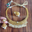 DESIGNER GOLD PLATED NECKLACE SET UTV936