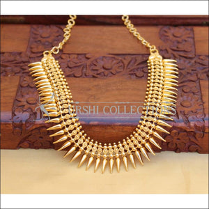 DESIGNER GOLD PLATED NECKLACE UC-NEW3147 - Necklace Set