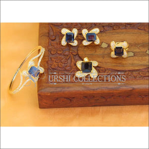Designer Gold Plated Openable CZ Kada UC-NEW1561 - Bracelets