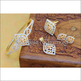 Designer Gold Plated Openable Kada UC-NEW1700 - Yellow Diamond - Bracelets