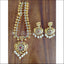 DESIGNER GOLD PLATED PEACOCK NECKLACE SET UTV1224
