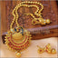 Designer Gold Plated Peacock Pendant Set UC-NEW2699