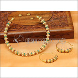 Designer Gold Plated Pearl Necklace Set UC-NEW2059 - Multy - Necklace Set