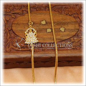 Designer Gold Plated Temple Moppu Chain UC-NEW2329 - Moppu chain