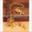 Designer Gold Plated Temple Pendant Set UC-NEW1975