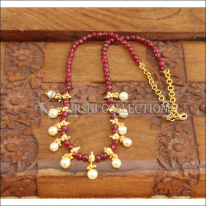 Designer handmade beads necklace M360 - Necklace Set
