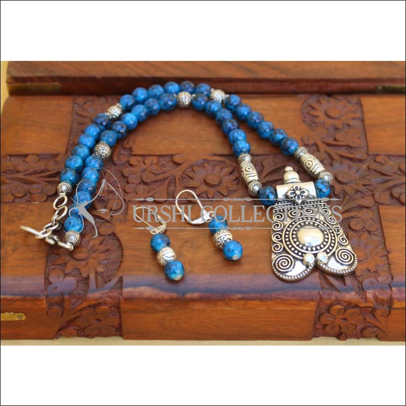 DESIGNER HANDMADE NECKLACE SET UC-NEW3246 - Necklace Set