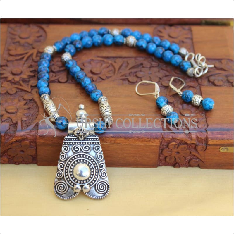 DESIGNER HANDMADE NECKLACE SET UC-NEW3246 - Necklace Set