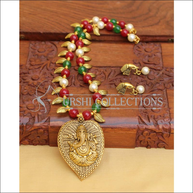 DESIGNER HANDMADE NECKLACE SET UC-NEW3267 - Necklace Set