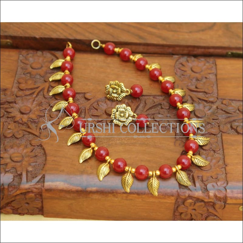 DESIGNER HANDMADE NECKLACE SET UC-NEW3274 - Necklace Set