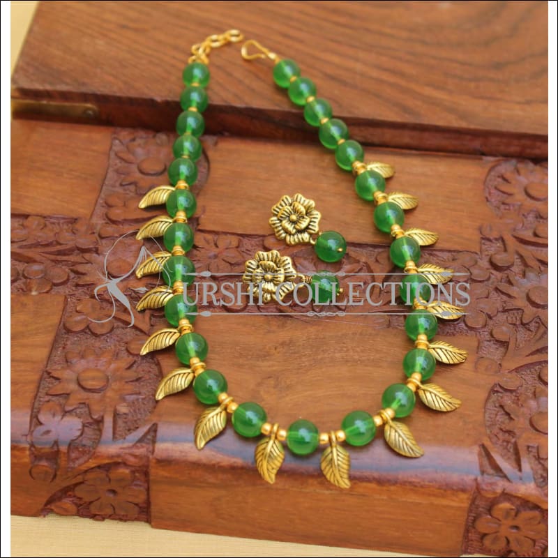 DESIGNER HANDMADE NECKLACE SET UC-NEW3276 - Necklace Set