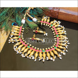 Designer High gold multi colour necklace set M12 - Necklace Set
