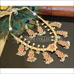 Designer High Gold plated Necklace set M115 - Necklace Set