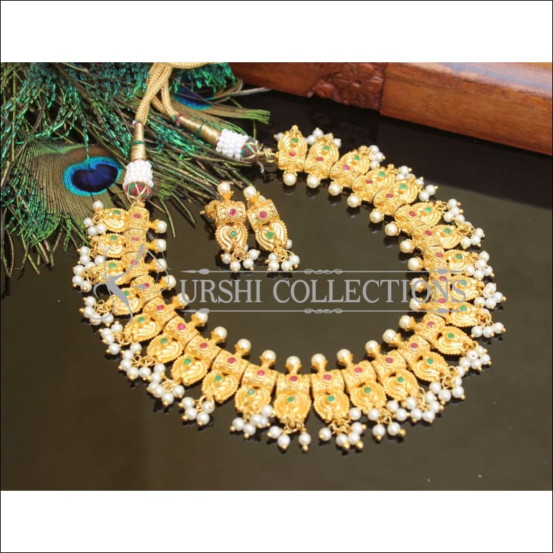 Designer High Gold plated Necklace set M122 - Necklace Set