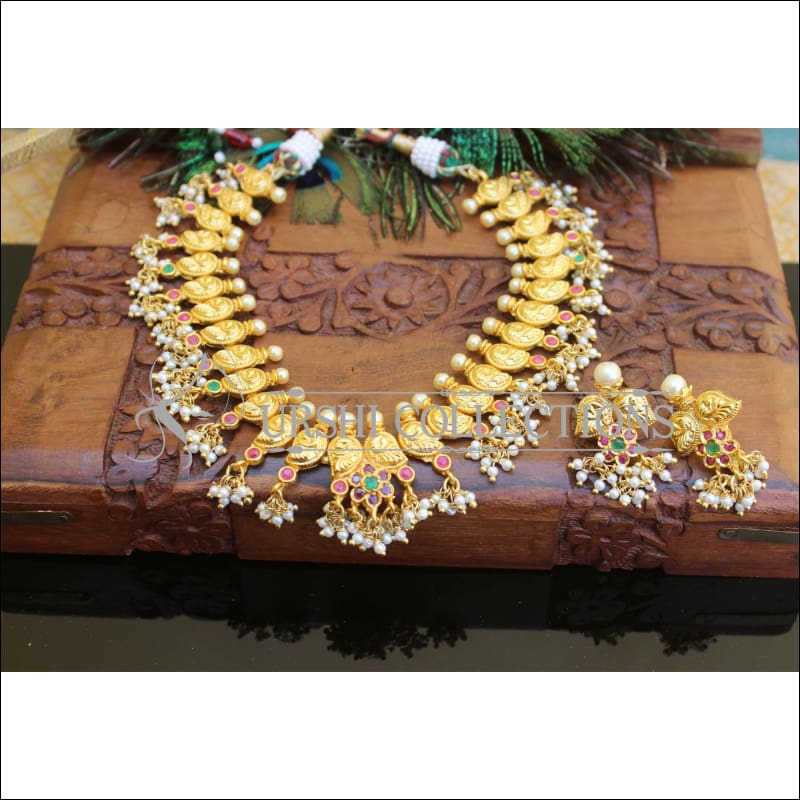 Designer High Gold plated Necklace set M123 - Necklace Set