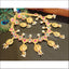 Designer High Gold plated Temple  Necklace set M126