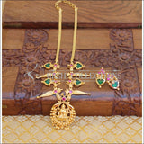 Designer Kerala Design Temple Palakka Necklace set M60 - Necklace Set