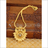 Designer kerala style gold plated necklace M132 - Necklace Set