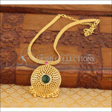 Designer kerala style gold plated necklace M135 - Necklace Set