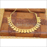 Designer kerala style gold plated necklace M140 - Necklace Set