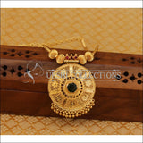 Designer kerala style gold plated necklace M142 - Necklace Set