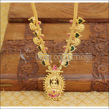 Designer kerala style gold plated palakka necklace M144 - Necklace Set
