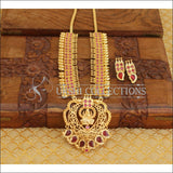 Designer Kerala style temple necklace set M315 - Necklace Set