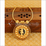 Designer kerala traditional temple necklace M261 - Necklace Set