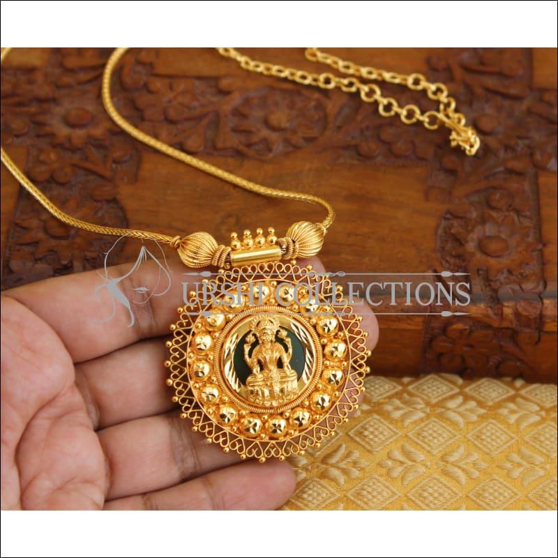 Designer kerala traditional temple necklace M262 - Necklace Set