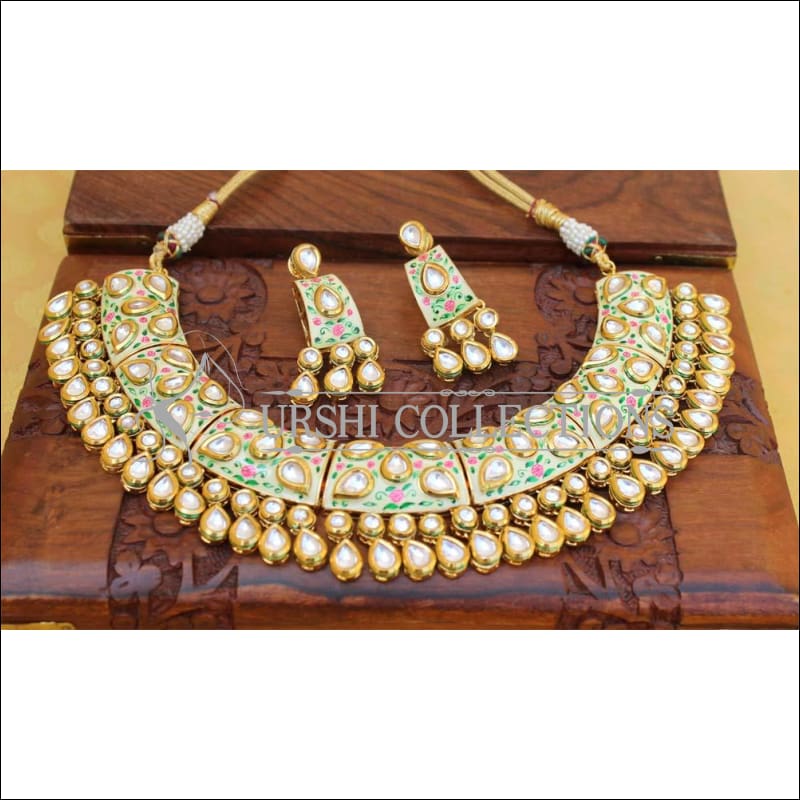 Designer Kundan Necklace Set UC-NEW1527 - Necklace Set